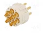 HARTING Conector M23 Macho de 7 Pines para Soldar