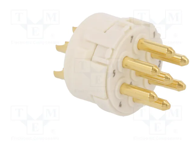 HARTING Conector M23 Macho de 7 Pines para Soldar