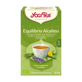 Yogi Tea Infusión Equilibrio Alcalino 17 bolsitas infusoras