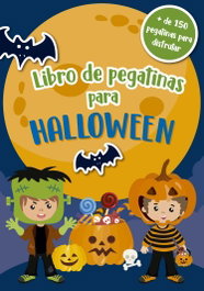 PICARONA, Libro de pegatinas para Halloween