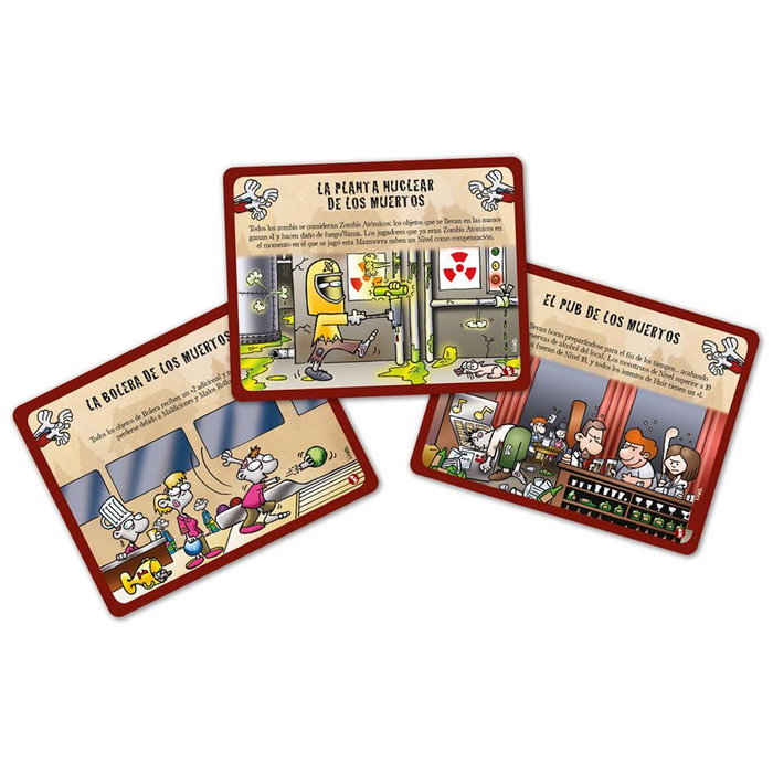 Asmodee Munchkin Zombis 3: Refugios Repulsivos - Expansión Juego de Cartas en Español, PEGI 10, 3-6 Jugadores, 60 Minutos
