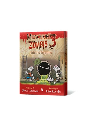 Asmodee Munchkin Zombis 3: Refugios Repulsivos