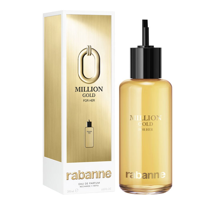 Rabanne Million Gold for Her Eau de Parfum Recarga 200 ml Rabanne Million Gold for Her Eau de Parfum Recarga 200 ml