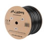 LANBERG Bobina de Cable de Red Cat6 FTP Exterior Negro 305m