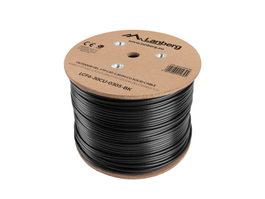 LANBERG LCF6-30CU-0305-BK Cable de Red Negro 305 m Cat6