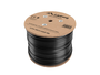LANBERG Bobina de Cable de Red Cat6 FTP Exterior Negro 305m