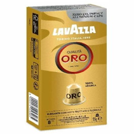 Lavazza Qualitá Oro Cápsulas para cafeteras Nespresso, 10 unidades