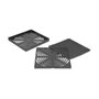 DeLOCK 67313 Rejilla del ventilador con filtro de polvo 120 x 120 mm Negro