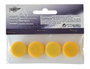 Faibo 4 imanes redondos de 20 mm amarillo