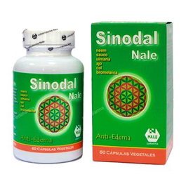 NALE Sinodal 60 Cápsulas Vegetales - Apoyo Articular y Eliminación de Líquidos con Extracto de Saúco y Bromelaína