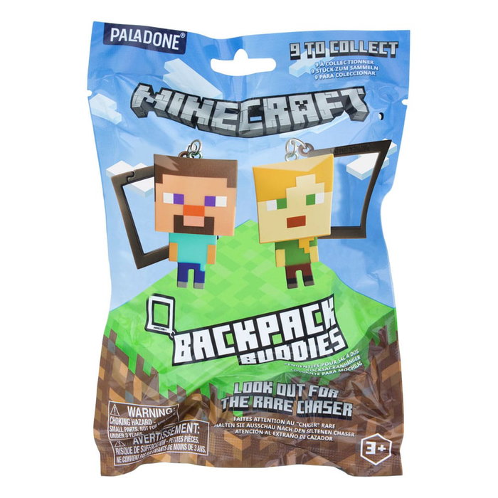 Minecraft Colgantes para maletas Mystery Bags Series 4 Exspositor (24)