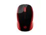 HP Ratón Inalámbrico 200 Rojo Imperial
