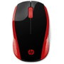 HP Ratón Inalámbrico 200 Rojo Imperial