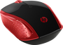 HP Ratón Inalámbrico 200 Rojo Imperial