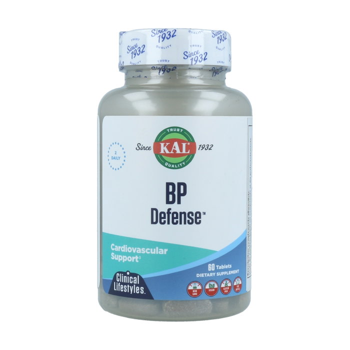 Kal BP Defense 60 Cápsulas Complemento Alimenticio Solaray Kal BP Defense 60 Cápsulas Complemento Alimenticio Solaray