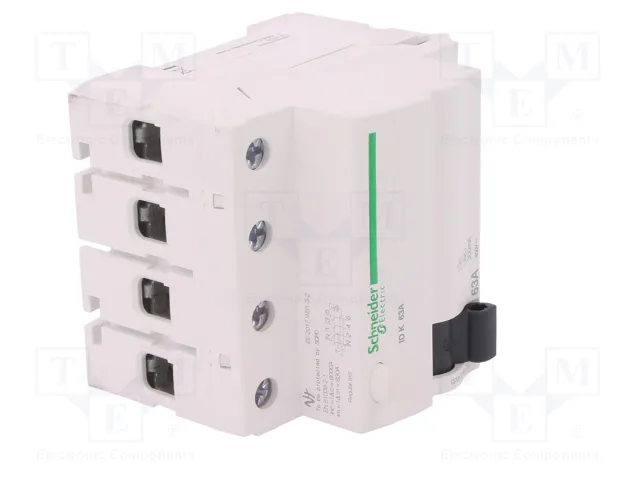 SCHNEIDER ELECTRIC Interruptor diferencial ACTI9 63A 300mA 4 polos