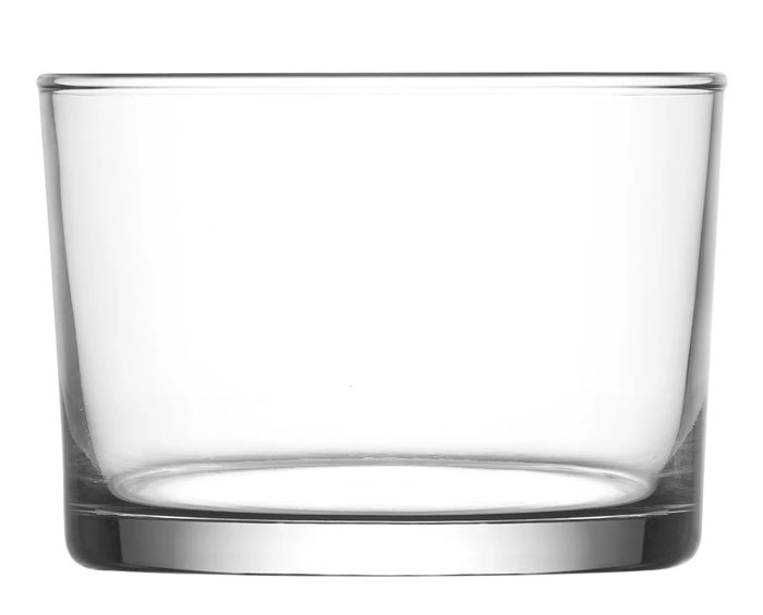 Lavazza Vaso Chupito de Vidrio 23 cl, Colección Bodega, 8.2 x 8.2 x 5.8 cm (48 Unidades)