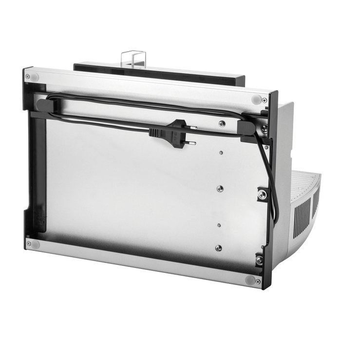 Unold 78826 Cortafiambres Metal Plus, Plata/Negro