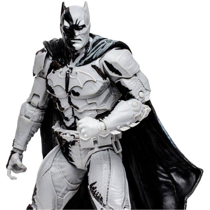 Mcfarlane Toys Figura Articulada DC Batman Line Art Variant 18cm con Cómic Exclusivo