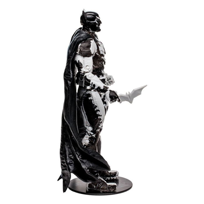 Mcfarlane Toys Figura Articulada DC Batman Line Art Variant 18cm con Cómic Exclusivo