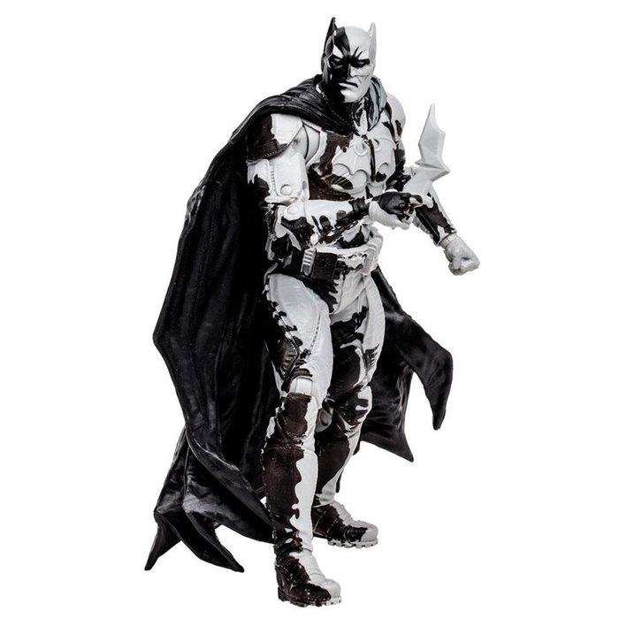 Mcfarlane Toys Figura Articulada DC Batman Line Art Variant 18cm con Cómic Exclusivo