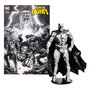 Mcfarlane Toys Figura Articulada DC Batman Line Art Variant 18cm con Cómic Exclusivo
