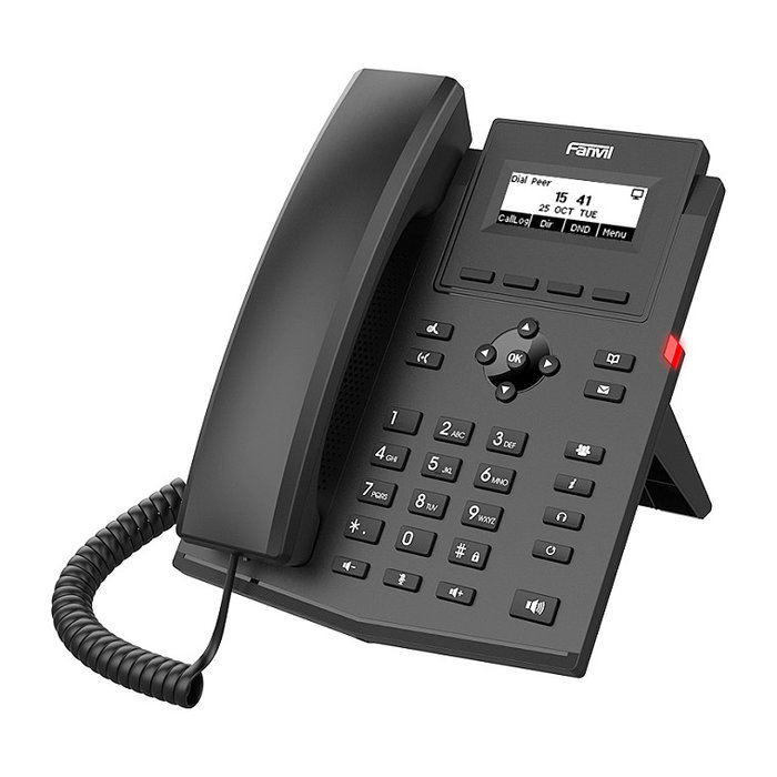 Fanvil X301P Teléfono IP Negro 2 líneas PoE Fanvil X301P Teléfono IP Negro 2 líneas PoE