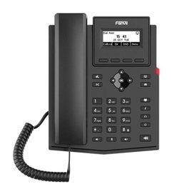 Fanvil Poe Teléfono IP 2 líneas SIP Pantalla matricial 2.3 pulgadas