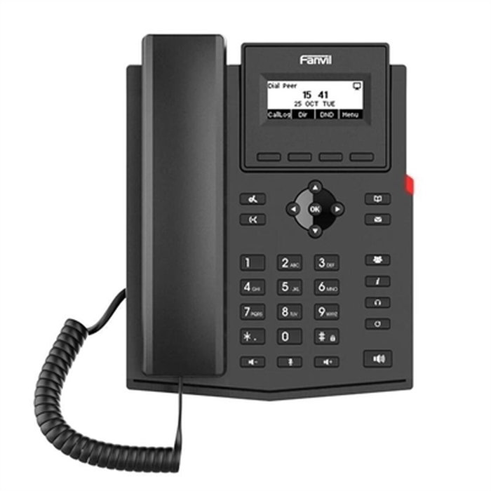 Fanvil Poe Teléfono IP 2 líneas SIP Pantalla matricial 2.3 pulgadas Fanvil Poe Teléfono IP 2 líneas SIP Pantalla matricial 2.3 pulgadas