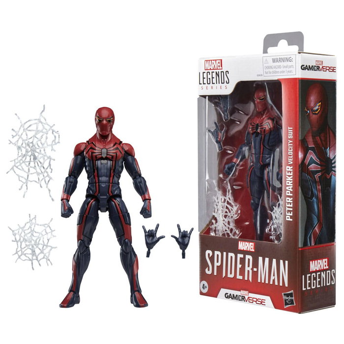 Spider-Man Marvel Legends Gamerverse Figura Peter Parker Velocity Suit 15 cm Spider-Man Marvel Legends Gamerverse Figura Peter Parker Velocity Suit 15 cm