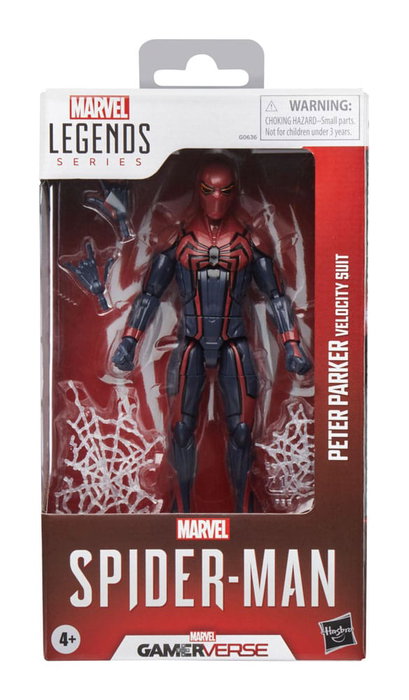 Spider-Man Marvel Legends Gamerverse Figura Peter Parker Velocity Suit 15 cm Spider-Man Marvel Legends Gamerverse Figura Peter Parker Velocity Suit 15 cm