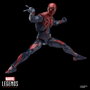 Spider-Man Marvel Legends Gamerverse Figura Peter Parker Velocity Suit 15 cm