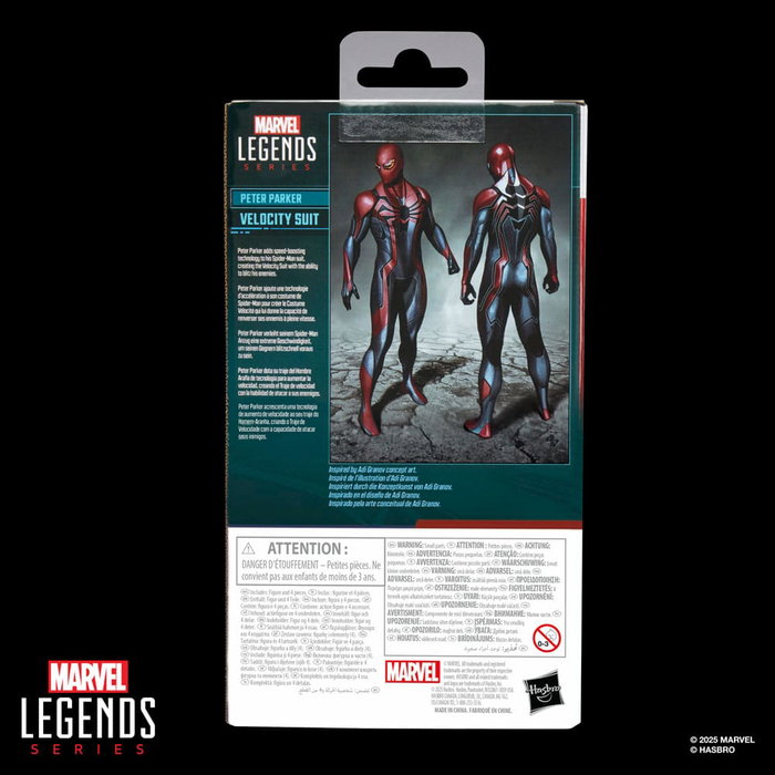 Spider-Man Marvel Legends Gamerverse Figura Peter Parker Velocity Suit 15 cm Spider-Man Marvel Legends Gamerverse Figura Peter Parker Velocity Suit 15 cm