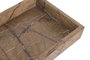 DKD Home Decor Bandeja de Mármol Marrón 30,5x15,5x3,8 cm de la Colección Marmol 2025