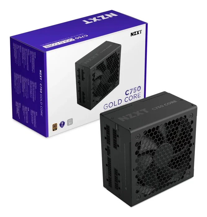 NZXT C1000 Gold Core 1000 W 80 PLUS Gold ATX 3.1 Negro NZXT C1000 Gold Core 1000 W 80 PLUS Gold ATX 3.1 Negro