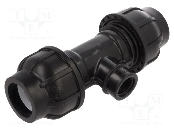 GEBO Conector de apriete Plast 32 x 1/2'' x 32 para tuberías PE GEBO Conector de apriete Plast 32 x 1/2'' x 32 para tuberías PE