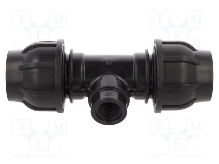 GEBO Conector de apriete Plast 32 x 1/2'' x 32 para tuberías PE GEBO Conector de apriete Plast 32 x 1/2'' x 32 para tuberías PE