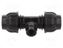 GEBO Conector de apriete Plast 32 x 1/2'' x 32 para tuberías PE