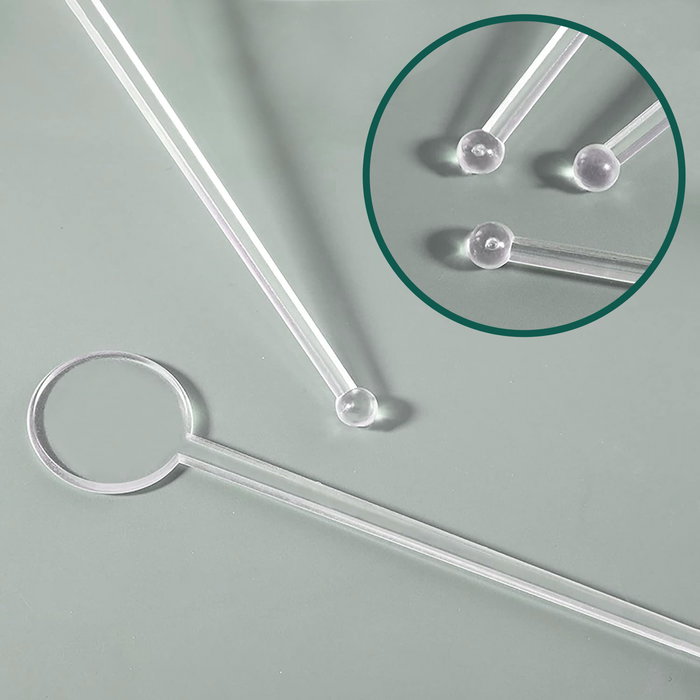 Algon Set-24 Agitador Bebidas Plástico 17,9 x 3 x 0,1 cm (24 Unidades)