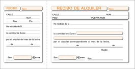 Talonario Inquilinato Especial Loan (Set de 10)