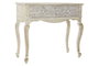 DKD Home Decor Consola Indio Natural Blanco Mango 91 x 42 x 81 cm