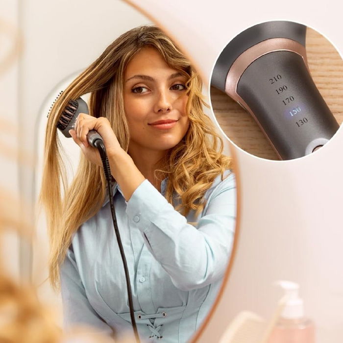 Cepillo Alisador Cecotec InstantCare SquareBrush