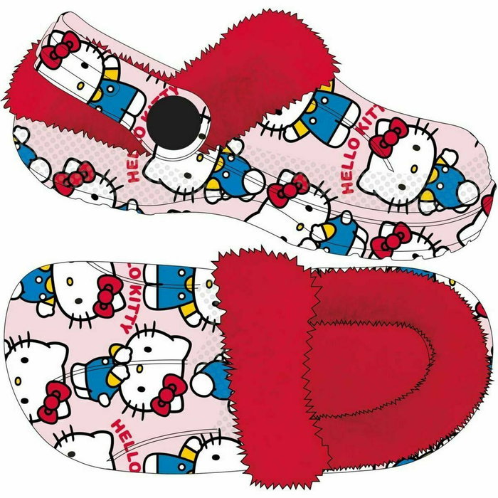 Cerdá Zapatillas De Casa Zueco Borreguillo Hello Kitty T32/33 PINK