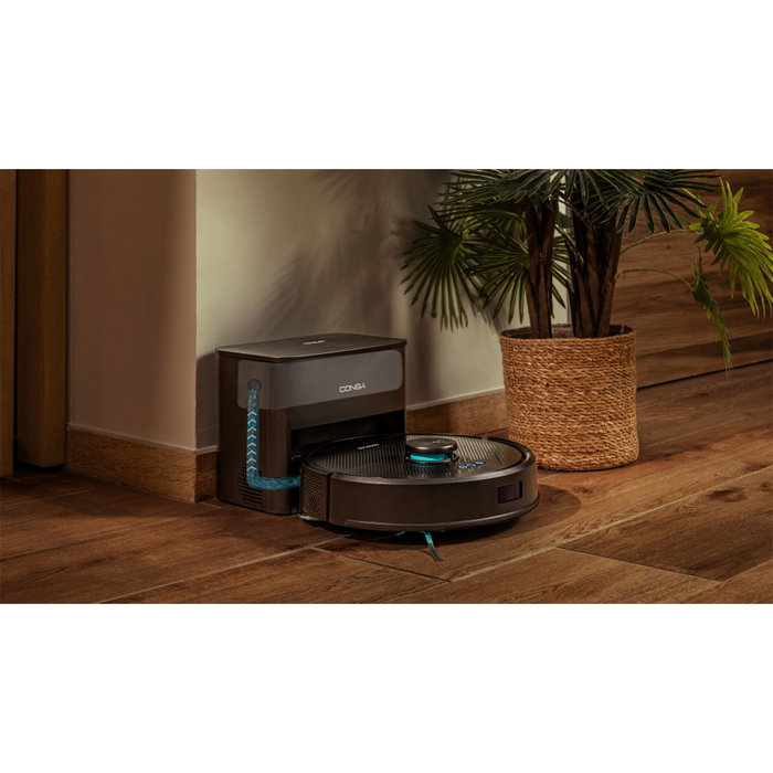 Cecotec Conga Y50 Robot aspirador y fregador Negro