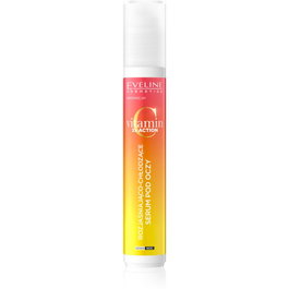 Vitamin C 3x Action, Vitamina C, Instant Glow & Lift, Día, Roll-on para los ojos, 15 ml
