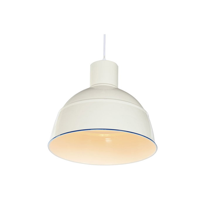 DKD Home Decor Lámpara de Techo de Metal Blanco