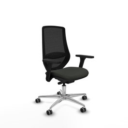 PIQUERAS Y CRESPO Silla de oficina Mardos con mecanismo Sincro/Traslack y brazos 3D