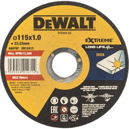 DeWalt DT3442-QZ EXTREME Disco de corte 115 mm