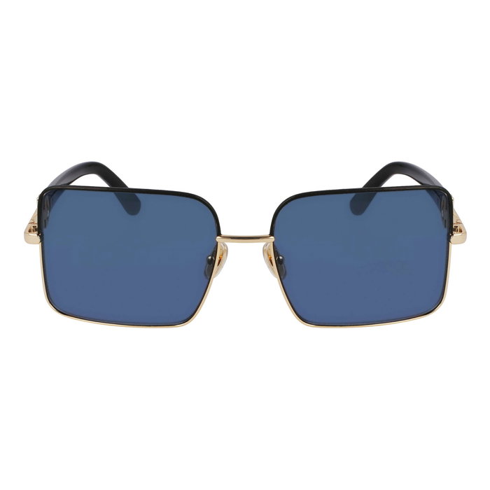Ferragamo SF302SLN-703 Gafas de Sol para Mujer, Dorado/Amarillo