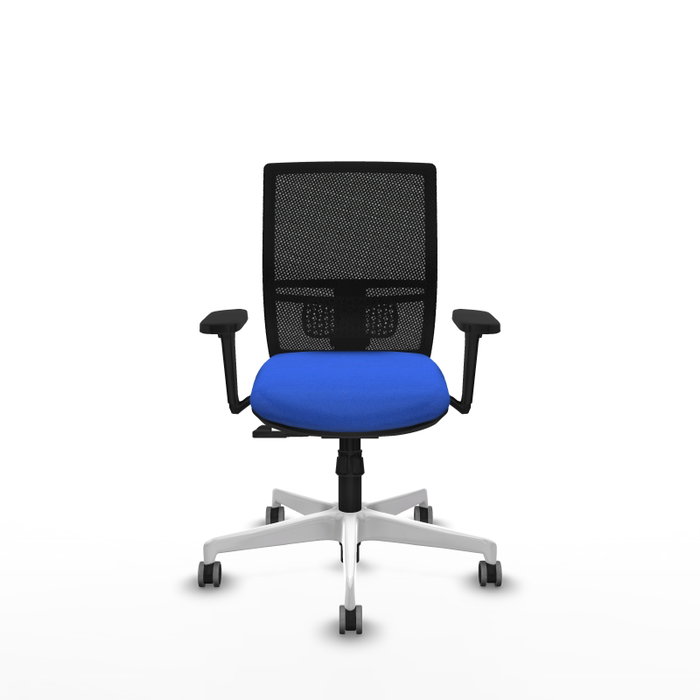 PIQUERAS Y CRESPO Silla de oficina Yunquera con mecanismo Sincro, Azul y Negro PIQUERAS Y CRESPO Silla de oficina Yunquera con mecanismo Sincro, Azul y Negro